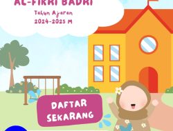 PAUD PPK Al-Fikri Badri Resmi Dibuka, Komitmen Mendukung Perkembangan Mental, Emosional, dan Sosial Anak