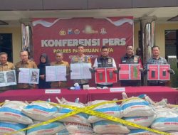 Polres Pasuruan Ungkap Kasus Pupuk Subsidi Sebanyak 2,8Ton