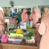Rutinitas Bulanan Ibu Pkk kecamatan Sokobanah Gelar Lomba Hias Tumpeng