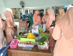 Rutinitas Bulanan Ibu Pkk kecamatan Sokobanah Gelar Lomba Hias Tumpeng