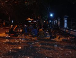 Ratusan Tim Relawan Jimad Sakteh AkanTetap Optimis Menjaga Surat Suara Sampai Ke Kpu