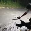 Jalan Ini Susah di Lewati, Akhirnya Dengan Inisiatif Warga Bangun Jalan  Rabat Beton