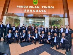 BPW(PARADIn) JatimGelar Pelantikan Dan Pengambilan Sumpah Advokat Di Pengadilan Tinggi Surabaya