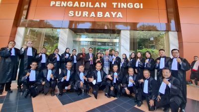 BPW(PARADIn) JatimGelar Pelantikan Dan Pengambilan Sumpah Advokat Di Pengadilan Tinggi Surabaya