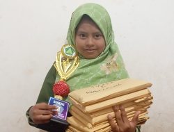 Qurratus syifa Raih Juara 1Dari Beberapa Macam Lomba Yang Di Ikutinya Di Mi LPI Darul Hikam
