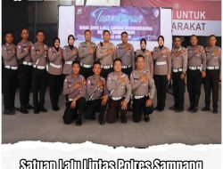 Satlantas Polres Sampang Gelar Syukuran HUT Lalu Lintas Bhayangkara ke-68