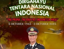 Kapolres Sampang Ucapkan Selamat HUT ke-80 TNI, Sinergi TNI–Polri Kian Solid