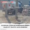 Mojokerto di guncang kasus BBM Ilegal, LSM Gmicak Soroti PT Sugih Jaya Energi