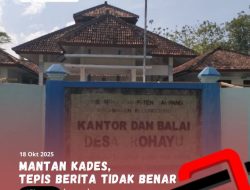 Mantan Kades Rahayu Sampang Tegaskan Isu Korupsi Bantuan PKH Tidak Benar