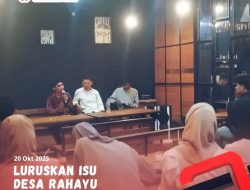 Ramai Isu Korupsi di Desa Rohayu, Aktifis : Fitnah Bukan Jalan Pembangunan