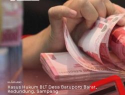 Dugaan Korupsi BLT Desa Batuporo Barat, Polisi Naikan Status ke Penyidikan