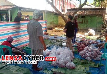 23 Ekor Hewan Qurban Dipotong di Kelurahan Karaton, Lurah: Wujud Ibadah dan Kepedulian Sosial