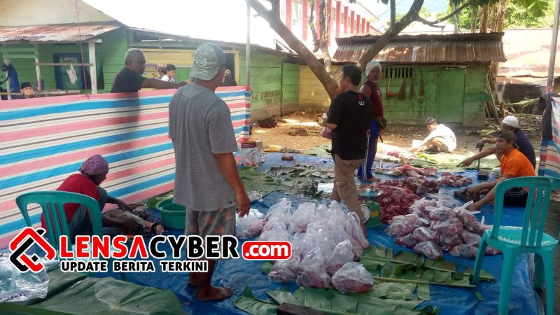 23 Ekor Hewan Qurban Dipotong di Kelurahan Karaton, Lurah: Wujud Ibadah dan Kepedulian Sosial