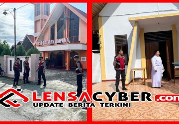Ciptakan Rasa Aman, Sat Samapta Polres Tojo Una-Una Intensifkan Patroli Gereja