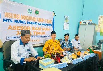 Visitasi dilakukan oleh tim asesor Badan Akreditasi Nasional Pendidikan Anak Usia Dini, Pendidikan Dasar, dan Pendidikan Menengah