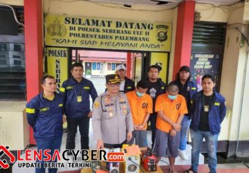Polsek SU II Ringkus Spesialis Pembobol Bengkel di Sentosa, Dua Residivis Tak Berkutik