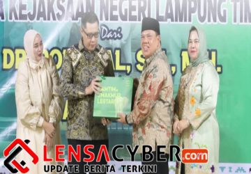 Wakil Bupati Lampung Timur Azwar Hadi Menghadiri Acara Pisah Sambut Dengan Kepala Kejari Lampung Timur