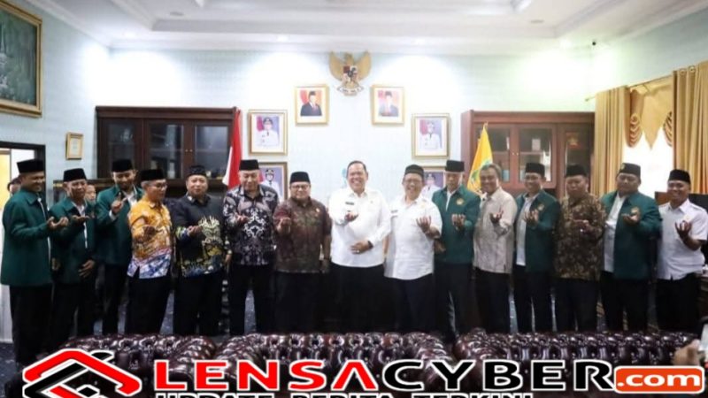 Wakil Bupati Lampung Timur Azwar Hadi Menyambut Hangat Kunjungan dari (LDII) Lembaga Dakwah Islam Indonesia