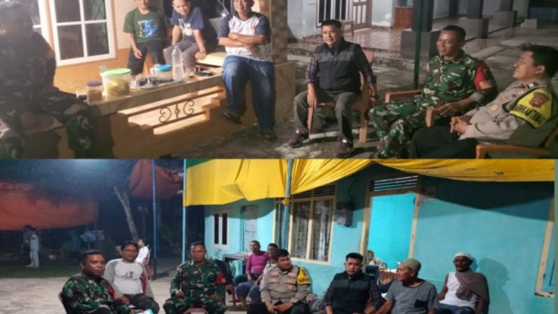 Sinergi Aparat dan Pemerintah di Kelurahan Sentosa Jaga Kekhidmatan Malam Takbiran 1447 H