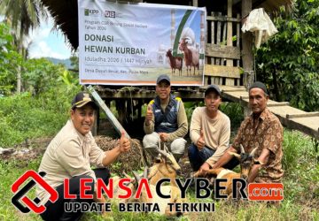 Wujud Kepedulian Sosial, PT DIB Salurkan Puluhan Hewan Kurban ke Pesisir Kayong Utara