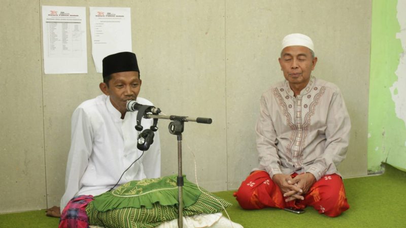 Malam puncak acara haftatul imtihan ya ke 44 di pondok pesantren Nurul Wahid Al Wahyuni pengasuh KH. SUBAWEH berjalan hikmad