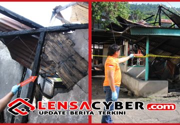 Polisi Gelar Olah TKP Kebakaran Rumah di Bungin, Kerugian Ditaksir Capai Rp350 Juta