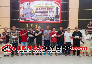 Turnamen Catur Kapolres Banggai Cup Resmi Ditutup, Amka S Raih Juara Pertama
