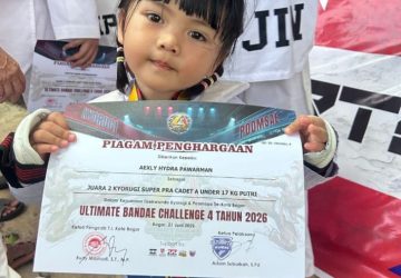 Atlet Cilik Usia 2 Tahun 10 Bulan Raih Juara 2 Kyorugi di Kejuaraan Taekwondo UNCHALL IV 2026