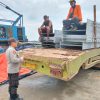 Jaga Keamanan Kawasan Pelabuhan, Personel Polsek Sampaikan Pesan Kamtibmas dan Utamakan Keselamatan Kerja