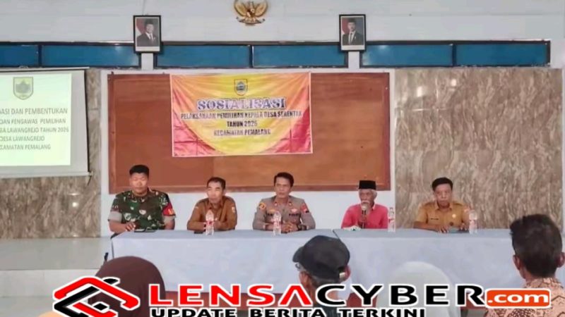 Kecamatan Pemalang Gelar Sosialisasi, Panitia dan Pengawas Pilkades 2026 Desa Lawangrejo Resmi Terbentuk 