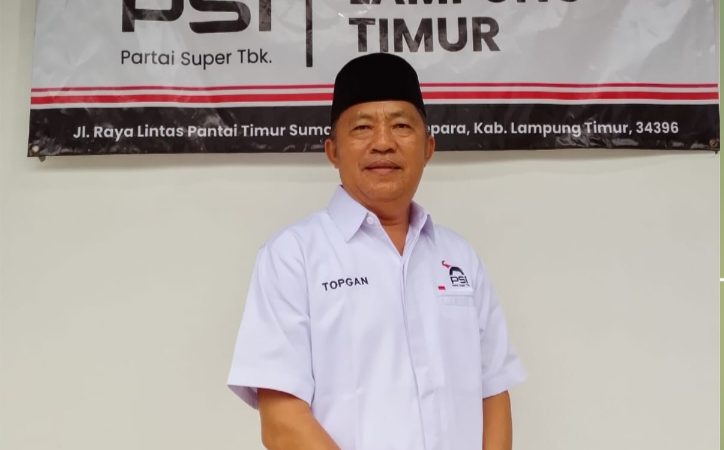 Taufik Gani Gaspol, PSI Lampung Timur Segera Benahi Struktur Desa Usai Rakor 24 Kecamatan 