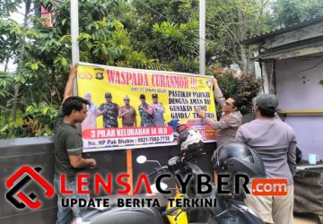 Giat Sambang Dialogis, Kapolsek SU II Ajak Honda Plaju Persempit Ruang Gerak Pelaku Curanmor