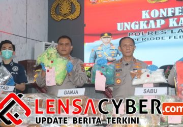 Polres Lampung Selatan Bongkar 17 Kasus Narkoba, Sabu 179,5 Kg Disita, 948 Ribu Nyawa Terselamatkan