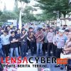 Humanis dan Kondusif, Polda Kalbar Kawal Aksi Damai Mahasiswa di Mapolda