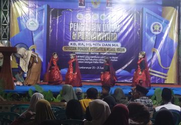 Acara Imtihan yayasan pondok pesantren Nurul Yaqin desa sumberanyar Paiton berjalan meriah,,