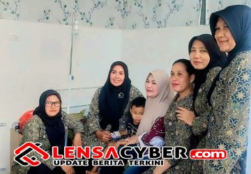 Penuh Haru! TP PKK Bakauheni Jenguk Anak Anggota yang Dirawat di Klinik Indai Bunda