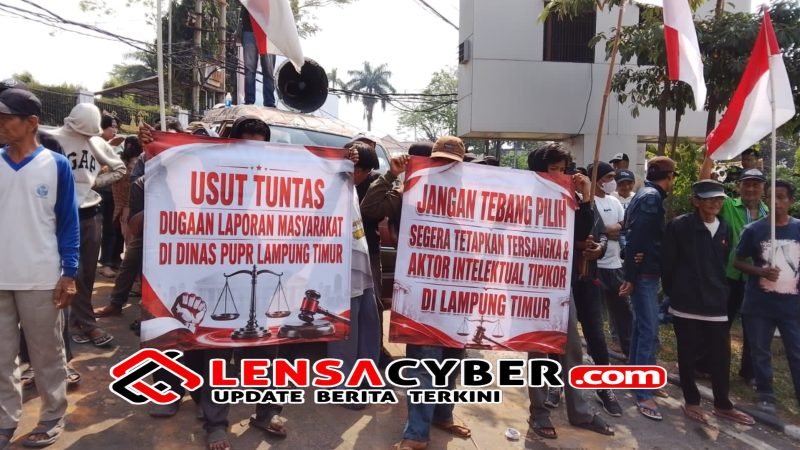 Elemen Masyarakat Desak Kejati Lampung Ambil Alih Dugaan Korupsi DLH dan Usut Tuntas Dinas PUPR Lampung Timur