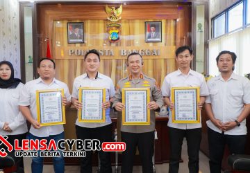Kapolresta Banggai Apresiasi Jajaran Satintelkam Atas Capaian Prestasi