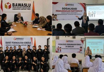 Efisiensi Anggaran, BAWASLU Lampung Timur Tetap  Gelar Rapat dan Sosialisasi Pengawasan