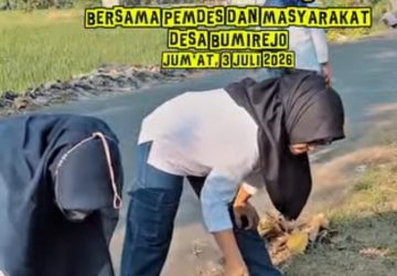 Korve Jateng Asri di Ulujami: Camat Turun Langsung, Warga Kompak Wujudkan Desa Bersih dan Sejuk