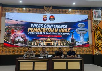 Polres Singkawang Tegaskan Pemberitaan Kasus Emas di Bandara Merupakan Hoaks, Seluruh Dokumen Dinyatakan Sah.