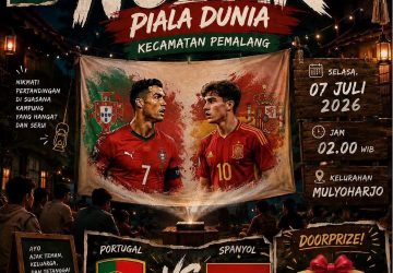 Kecamatan Pemalang Gelar Nobar Piala Dunia 2026 di Mulyoharjo, Wujudkan Kebersamaan dan Pererat Silaturahmi Warga