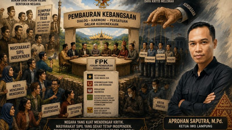 Ketua IWO Lampung: Pembauran Kebangsaan Harus Jaga Independensi Aktivis