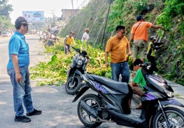 GEMA Helau Menggema! Pemdes Bakauheni dan Warga Way Apus Kompak Gotongr Royong ‎