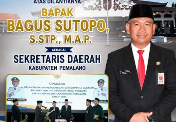 Kecamatan Pemalang Sampaikan Apresiasi Atas Pelantikan Bagus Sutopo Sebagai Sekda Kabupaten Pemalang