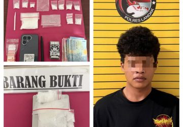 Seorang Remaja Pengedar Sabu di Desa Mandor di Tangkap Reserse Narkoba Polres Landak