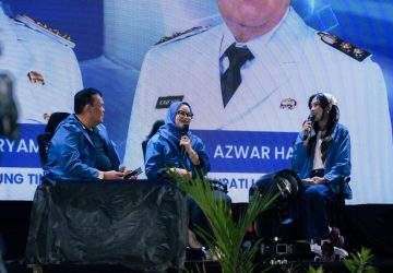 Pemkab Lampung Timur Gandeng Pemuda Gelar Nobar Final Piala Dunia di Pasar Sukadana