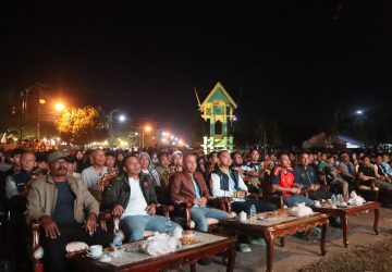 Polres Ketapang Gelar Nobar Final Piala Dunia 2026, Ratusan Warga Padati Taman Kedondong