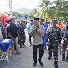 Pangkalan TNI AL Lampung Hadir untuk Masyarakat Pesisir Melalui Bakti Sosial dan Bakti Kesehatan ‎