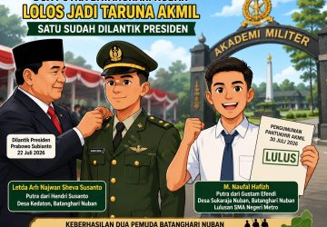 Dua Putra Batanghari Nuban Lolos Jadi Taruna Akmil, Satu Sudah Dilantik Presiden